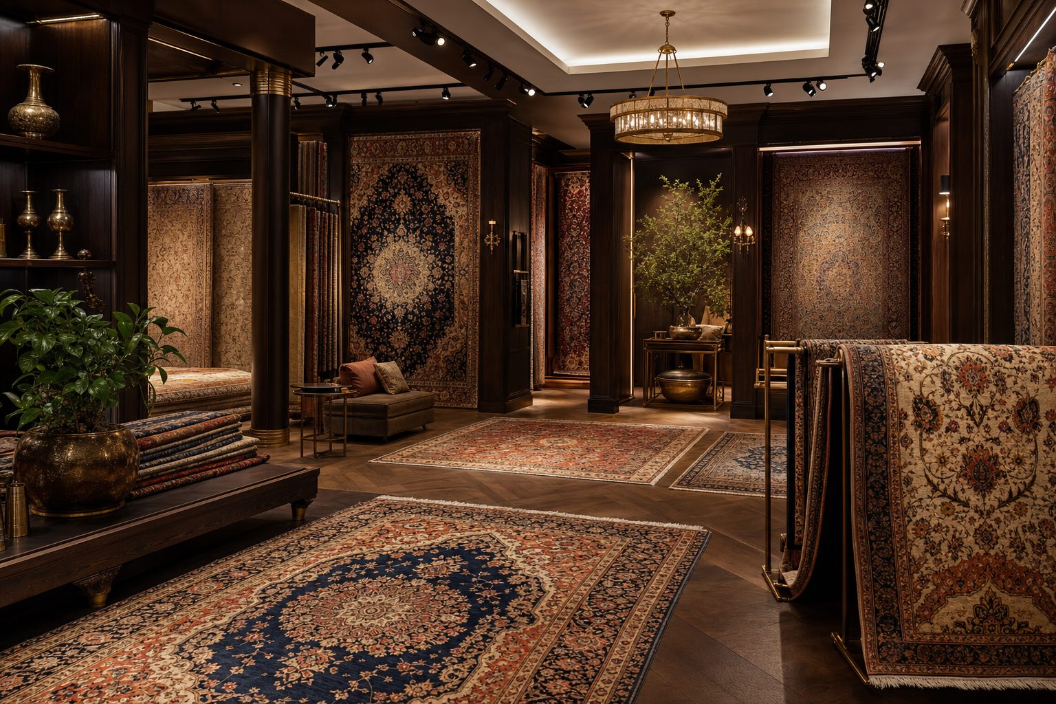 The Rug Center showroom in Mountain View