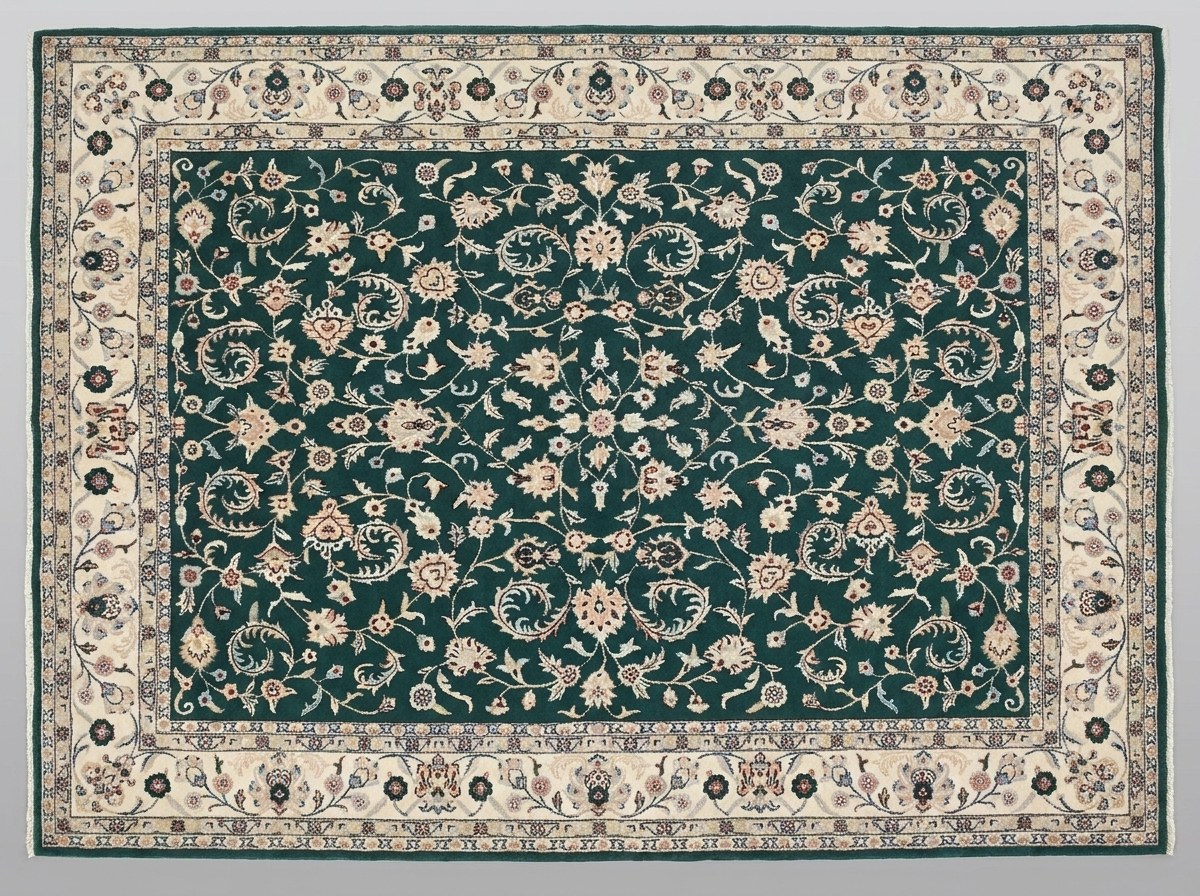 Green Allover Floral