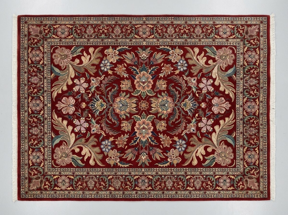 Red Persian Floral