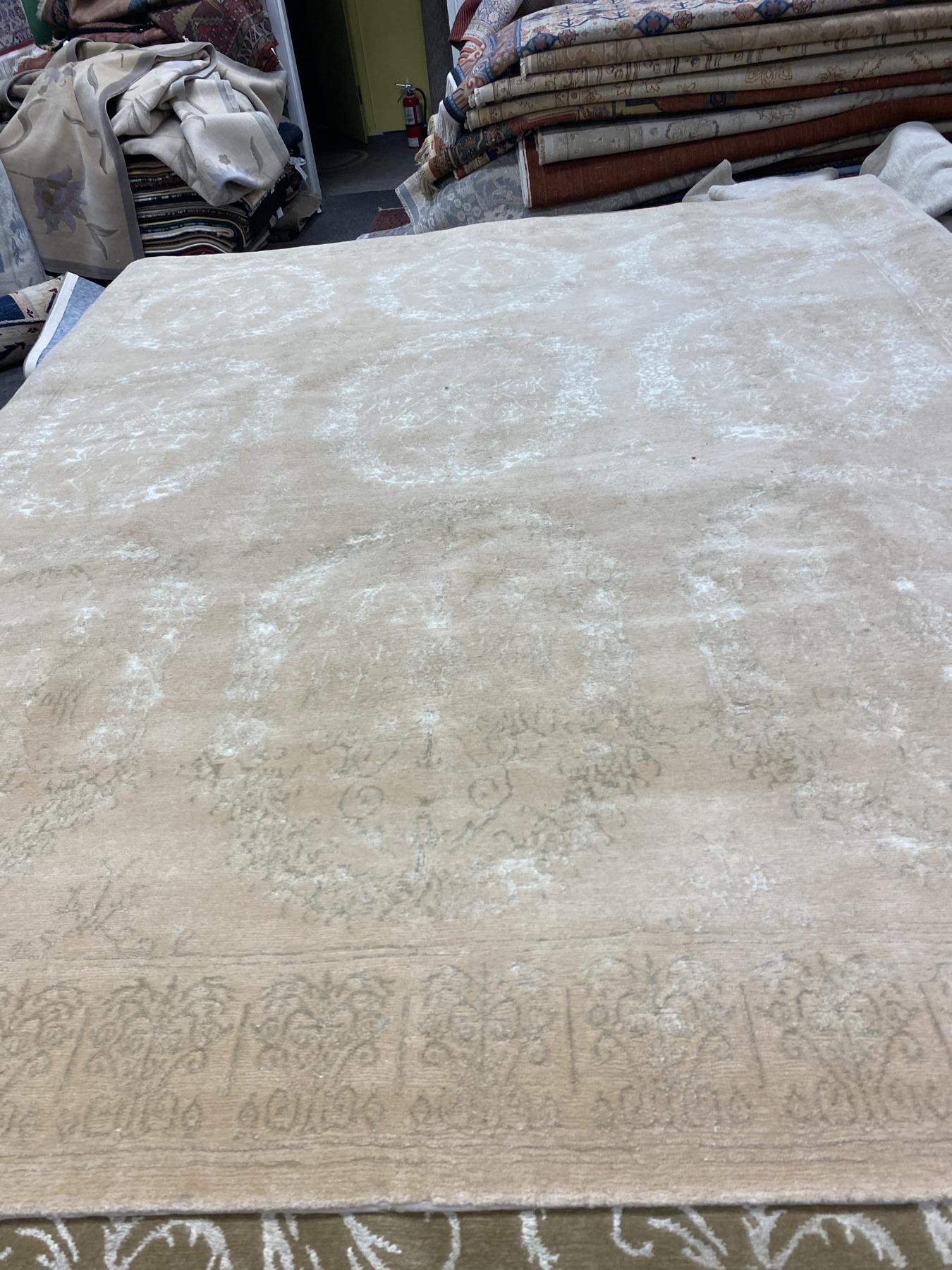 Cream Distressed Modern