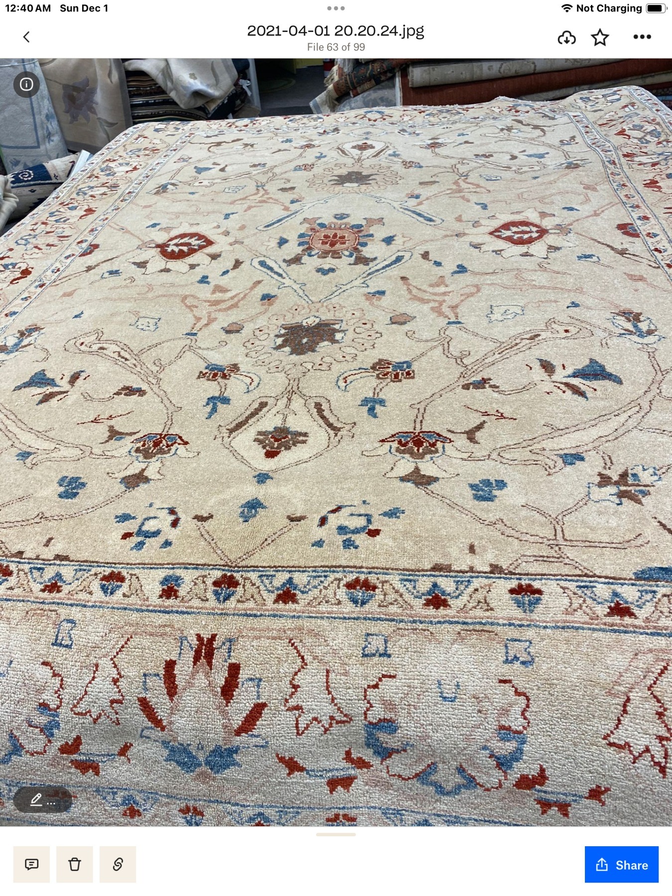 Cream Guest Floral
