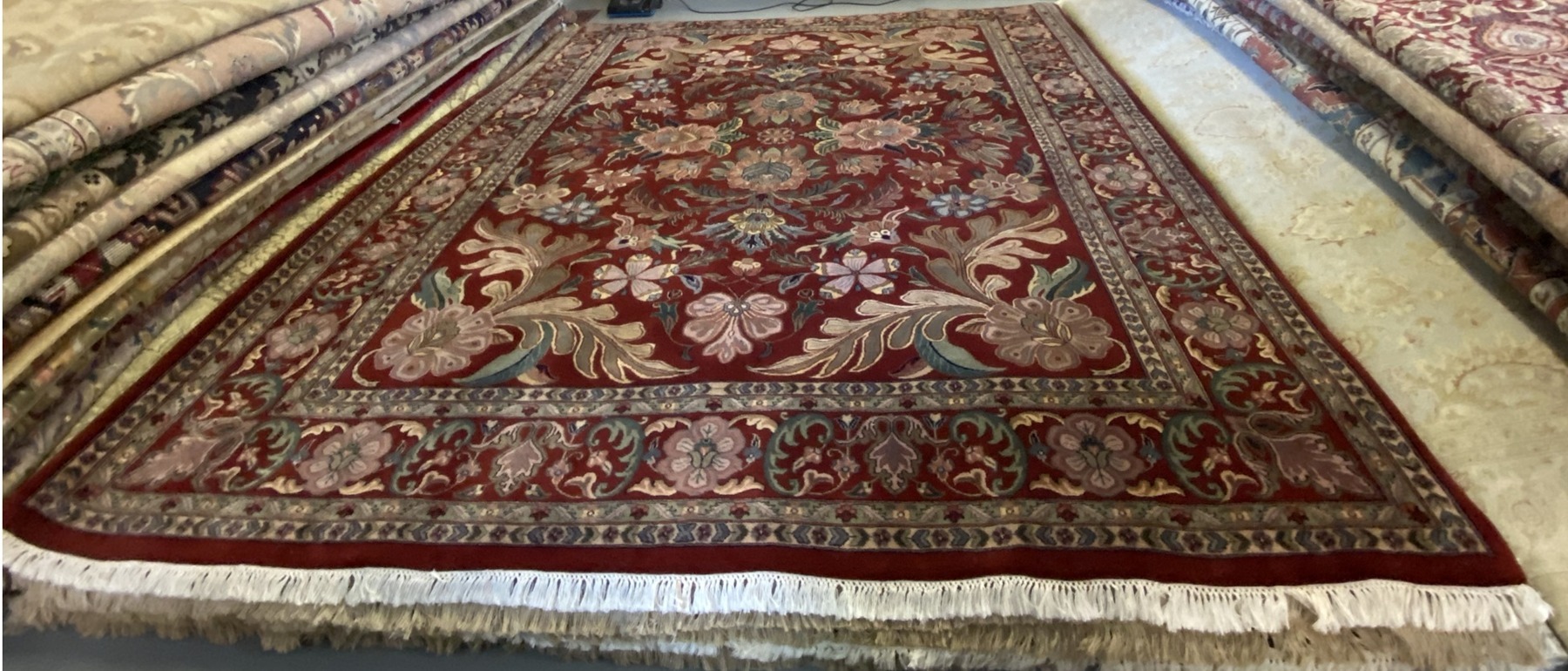 Red Heritage Floral