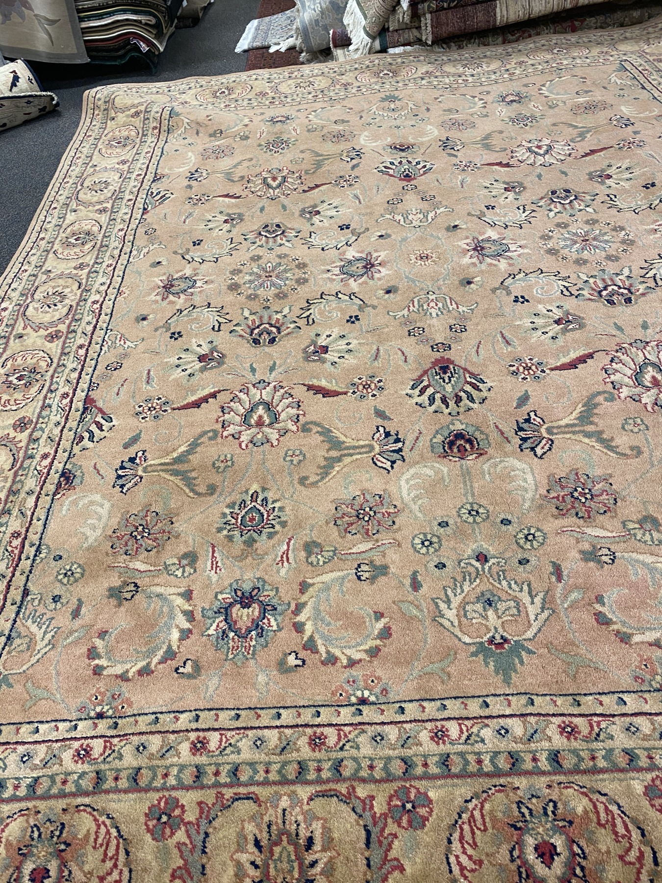 Tan Sage Floral