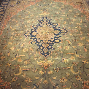 New Arrivals olive green pak persian tabriz area rug