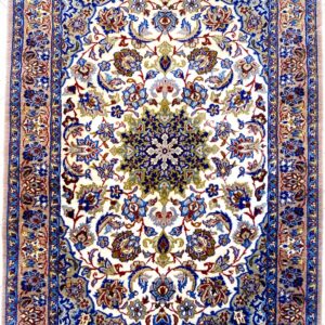 New Arrivals hand knotted fine quality persian isfahan area rug